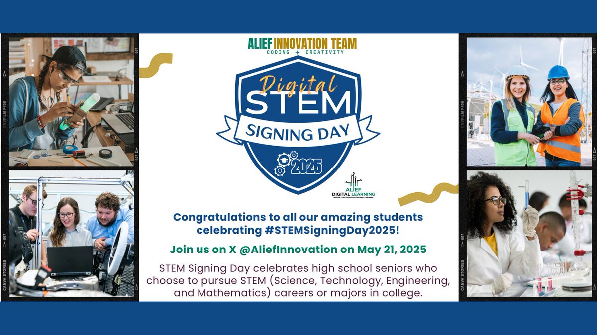 Alief Innovation Team (@aliefinnovation) on Twitter photo π Alief ISD Seniors! π Pursuing a STEM major or career? Be featured in our digital #STEMSigningDay2025 celebration on May 21! Fill out the form to join the spotlight. π bit.ly/25STEMSD <a href="/Elsikcounselors/">Elsik High School Counselors</a> <a href="/ElsikHighSchool/">Elsik High School</a> <a href="/ElsikRamsRead/">Elsik Rams Read (EHS & ENGC)</a> <a href="/ElsikRamsHoops/">Alief Elsik Basketball</a> <a href="/ElsikBaseball/">ElsikBaseball</a> π Alief ISD Seniors! π Pursuing a STEM major or career? Be featured in our digital #STEMSigningDay2025 celebration on May 21! Fill out the form to join the spotlight. π bit.ly/25STEMSD <a href="/Elsikcounselors/">Elsik High School Counselors</a> <a href="/ElsikHighSchool/">Elsik High School</a> <a href="/ElsikRamsRead/">Elsik Rams Read (EHS & ENGC)</a> <a href="/ElsikRamsHoops/">Alief Elsik Basketball</a> <a href="/ElsikBaseball/">ElsikBaseball</a>