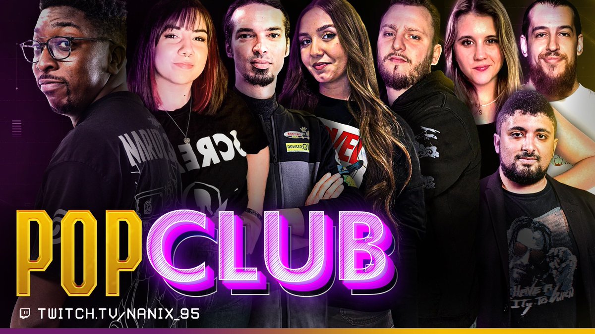 Nanix95's tweet image. En live la team ! C’est l’heure de PopClub ! On débriefe l’actu ! #popculture
🫵👉twitch.tv/nanix_95