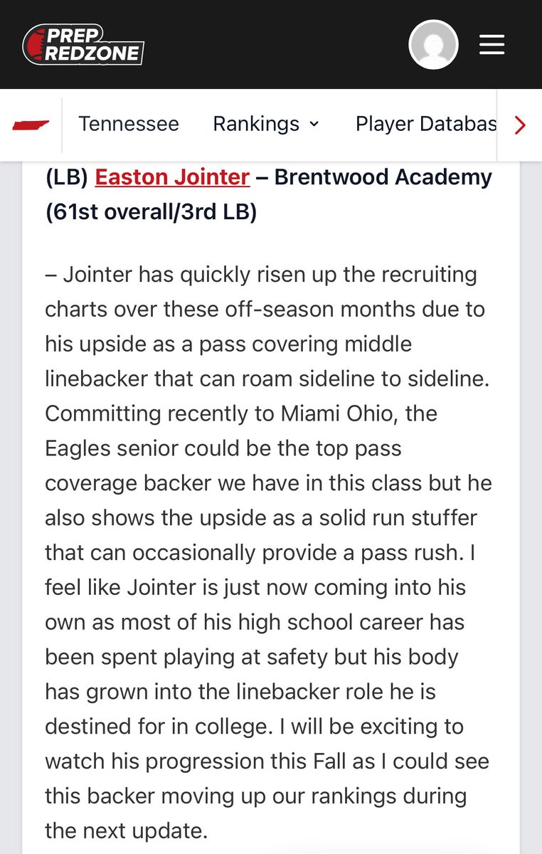 Easton Jointer (@eastonjointer) on Twitter photo Always grateful…Never satisfied. #GrindMode 💪🏽 <a href="/CSmithScout/">Chris Smith</a> <a href="/PrepRedzoneTN/">Prep Redzone Tennessee</a> <a href="/theBAFootball/">Brentwood Academy Football</a> <a href="/cpw_BA/">CPW</a> <a href="/TNSelect7V7/">TN Select Sports 7V7</a> <a href="/Canon_Jackson7/">Canon Jackson</a> <a href="/Radir_Annoor/">Radir Annoor</a> Always grateful…Never satisfied. #GrindMode 💪🏽 <a href="/CSmithScout/">Chris Smith</a> <a href="/PrepRedzoneTN/">Prep Redzone Tennessee</a> <a href="/theBAFootball/">Brentwood Academy Football</a> <a href="/cpw_BA/">CPW</a> <a href="/TNSelect7V7/">TN Select Sports 7V7</a> <a href="/Canon_Jackson7/">Canon Jackson</a> <a href="/Radir_Annoor/">Radir Annoor</a>