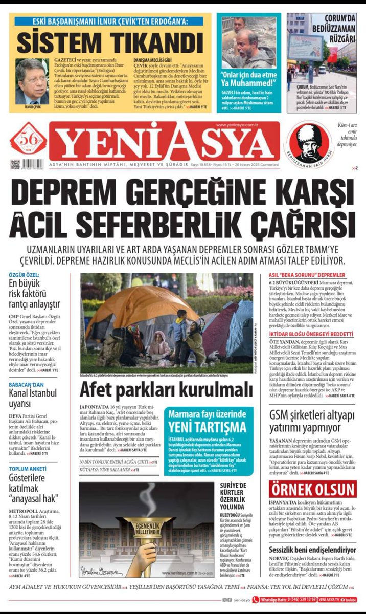 CermeHarun's tweet photo. #ManşetlerleYeniasya https://t.co/PiwRxLHzYP