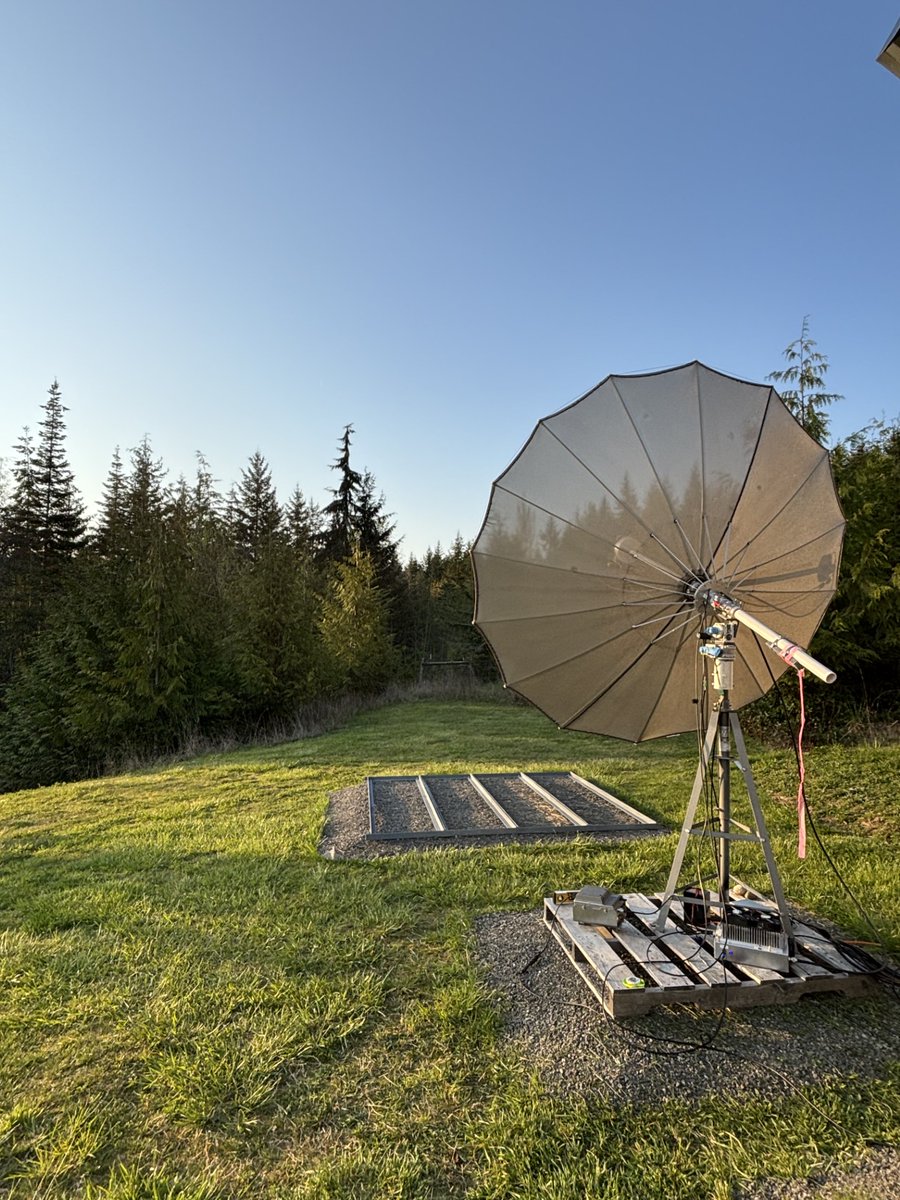 From paper to actual, finally!  Bolted support for 3.2 meter dish ordered from OK1DFC.  Three inch slew drive  is next.  More 100 pound pavers to place (1,600 pounds first layer).  Added layer if needed.  Looking forward to getting this completed!  dave