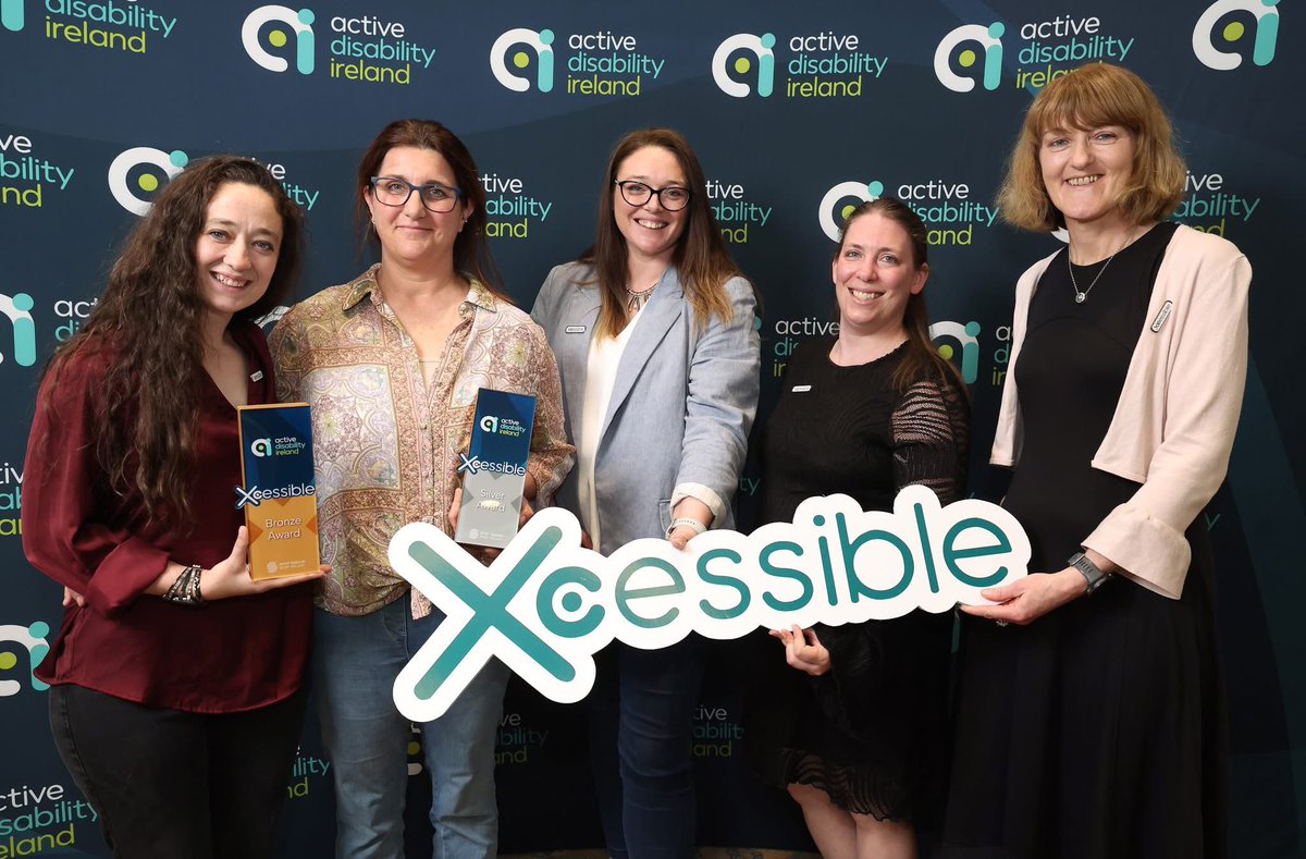 Gymnastics Ireland is awarded Bronze &amp; Silver at 2025 National Xcessible Awards...
gymnasticsireland.com/news/gymnastic…