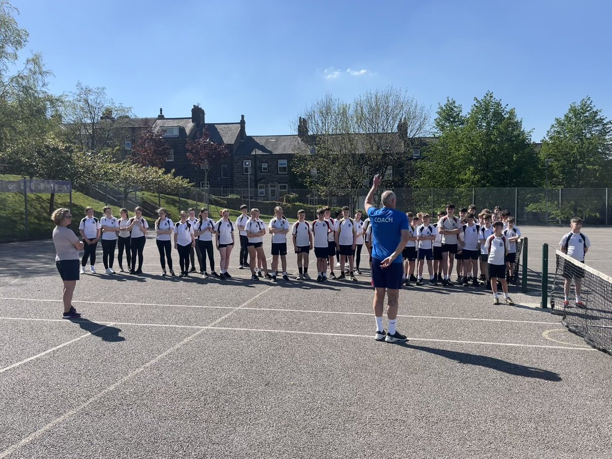 Tonight marked the start of the Ilkley Open ball crew training! Over 100 students involved in the trial process for the prestigious grass court tournament! 🎾 ☀️ 🍓