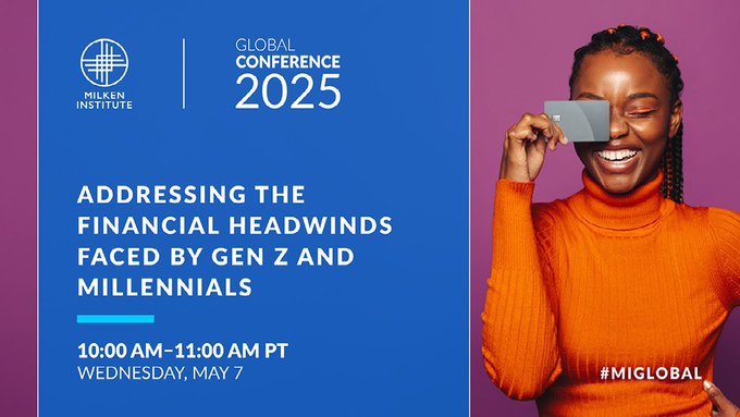 Transamerica Center for Retirement Studies® (@tcrstudies) on Twitter photo #GenZ and #Millennials can't catch a break in a #financialstress loop. Our very own,
<a href="/Cath_Collinson/">Catherine Collinson</a>, joins a #MIGlobal panel of experts to share wisdom and solutions for younger generations to achieve financial security.
📽️View livestream » milkeninstitute.org/content-hub/ev… #GenZ and #Millennials can't catch a break in a #financialstress loop. Our very own,
<a href="/Cath_Collinson/">Catherine Collinson</a>, joins a #MIGlobal panel of experts to share wisdom and solutions for younger generations to achieve financial security.
📽️View livestream » milkeninstitute.org/content-hub/ev…