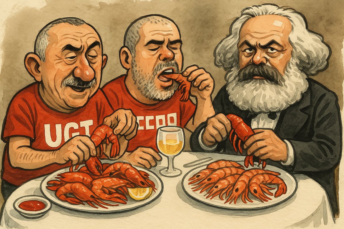 Feliz #1Mayo <a href="/PSOE/">PSOE</a> <a href="/CCOO/">Comisiones Obreras</a>  <a href="/SG_UGT/">Pepe Álvarez</a> <a href="/UGT_Comunica/">UGT</a> <a href="/Yolanda_Diaz_/">Yolanda Díaz</a> controlar el ácido úrico <a href="/AfraBlanco/">Afra BR</a> #marisco