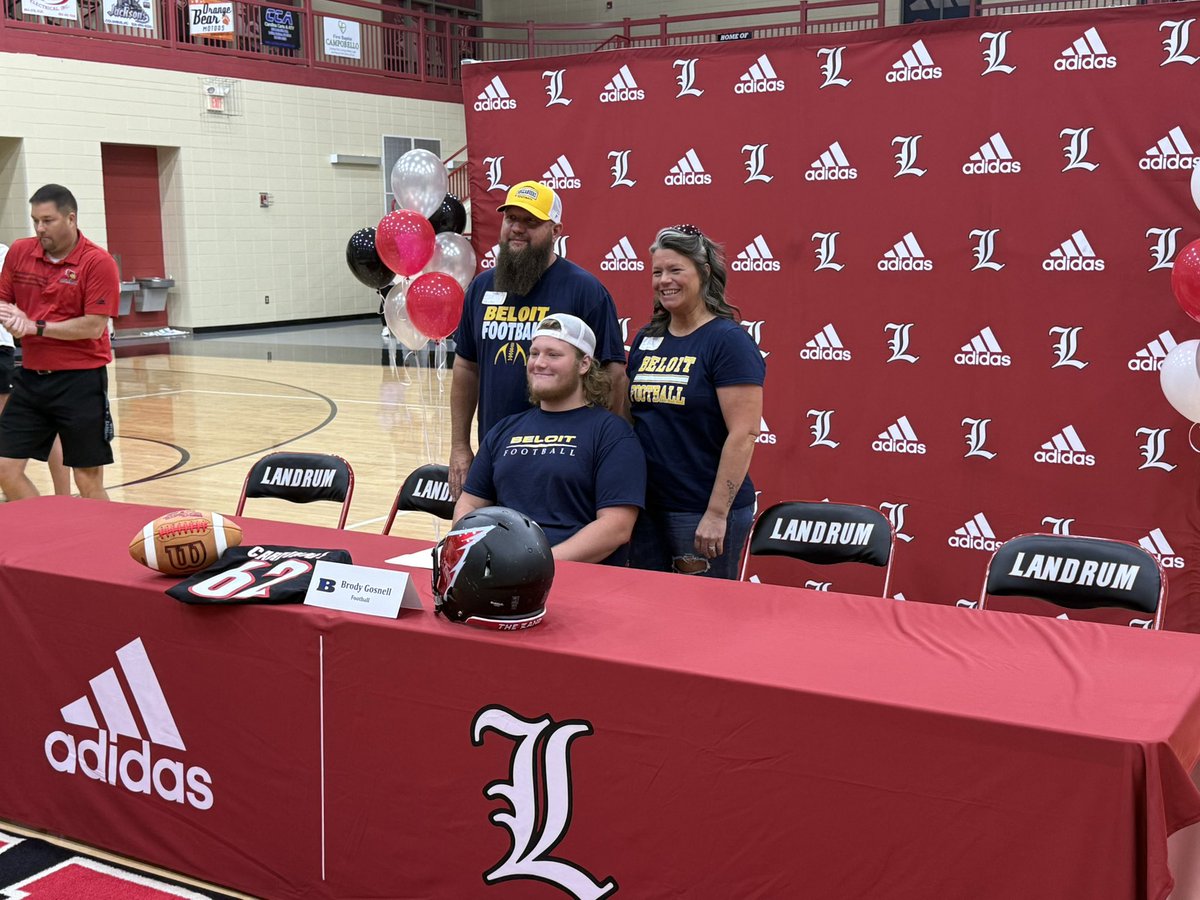 Landrum Football (@landrumfootball) on Twitter photo Congratulations to Brody Gosnell on signing with <a href="/Beloit_College/">Beloit College</a> We cannot wait to see what the future holds for you!! Congratulations to Brody Gosnell on signing with <a href="/Beloit_College/">Beloit College</a> We cannot wait to see what the future holds for you!!