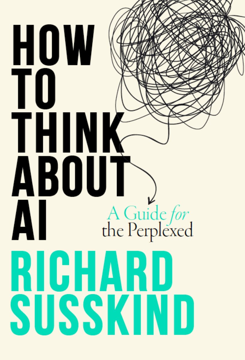 Richard Susskind (@richardsusskind) on Twitter photo Publication day. My book, HOW TO THINK ABOUT AI: A GUIDE FOR THE PERPLEXED (<a href="/OUPAcademic/">Oxford Academic</a>), is out today in the US. You can order now (ÂŁ13.99, hardback) on amazon.com at tinyurl.com/h6t98kby Publication day. My book, HOW TO THINK ABOUT AI: A GUIDE FOR THE PERPLEXED (<a href="/OUPAcademic/">Oxford Academic</a>), is out today in the US. You can order now (ÂŁ13.99, hardback) on amazon.com at tinyurl.com/h6t98kby