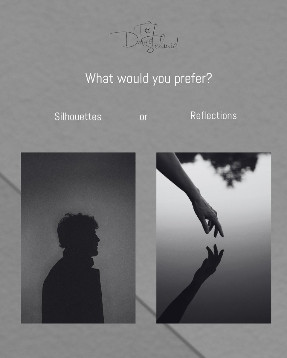 dschmidphoto's tweet photo. Both techniques add a creative layer to photography, but which one do you find yourself drawn to the most? 📸
#silhouettephotography #reflectionshot #creativephotography https://t.co/4mlTgv81w0