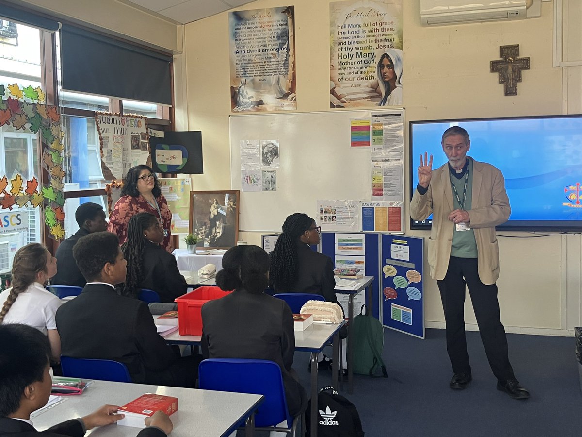 allsaintscsch's tweet photo. Meeting, learning and celebrating with Bishop Alan; the newest menber of the All Saints Society of St Joseph @BrentwoodRC @CathEdService @O_RomeroAward @CatholicHerald @CatholicUnionGB @catholicnews1 @AnnaMac0981 https://t.co/BZHM2ScmEV