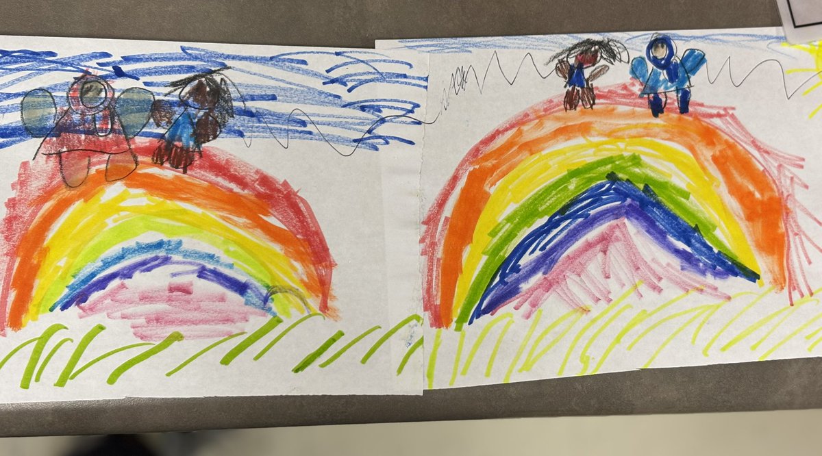 Kylie Danielle D’Souza- Rashid (@rashidkylie) on Twitter photo Be a rainbow🌈 in someone else’s cloud🌧️! Lil Ms. N in K2 made my day, when she drew this beautiful picture for me🧡💙. <a href="/TribuneDrive/">Tribune Drive P.S.</a> Be a rainbow🌈 in someone else’s cloud🌧️! Lil Ms. N in K2 made my day, when she drew this beautiful picture for me🧡💙. <a href="/TribuneDrive/">Tribune Drive P.S.</a>
