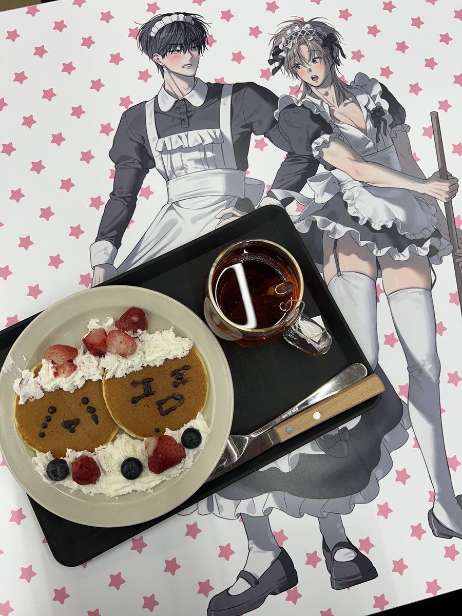 ネットプリント登録ありがとうございます🥰コラボカフェも可愛くて幸せ空間でした🍰✨