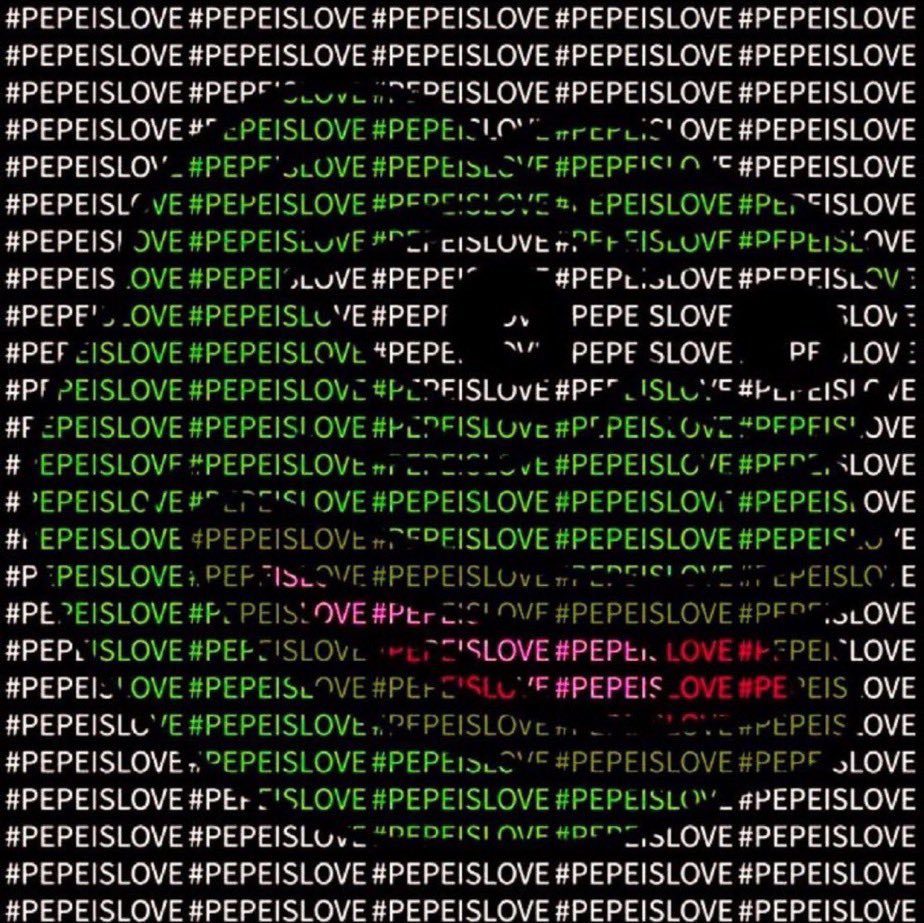 CroakingPepe's tweet photo. Spread the $PEPE love. https://t.co/VxSwWA1W1i