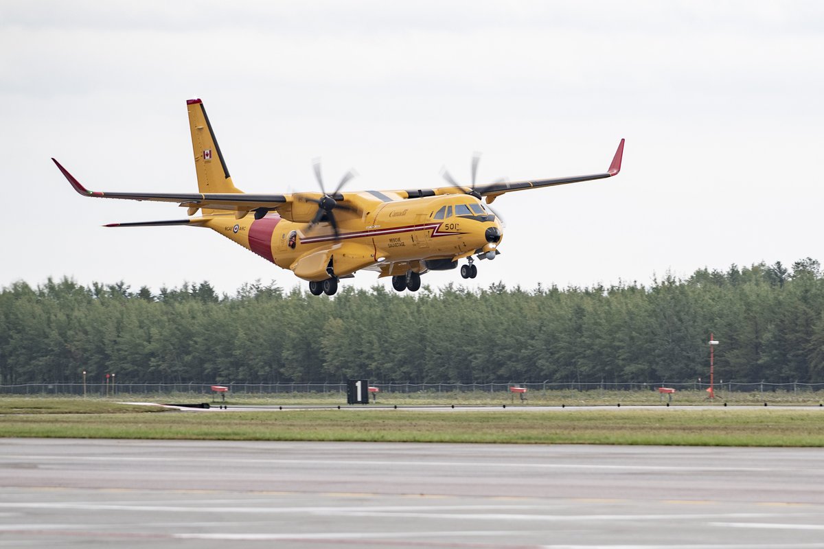 CJOC_COIC's tweet image. A new era of #SAR in Canada begins today, as the CC-295 Kingfisher, equipped with a suite of advanced sensors, has officially assumed fixed-wing SAR alert posture at 19 Wing Comox, B.C...