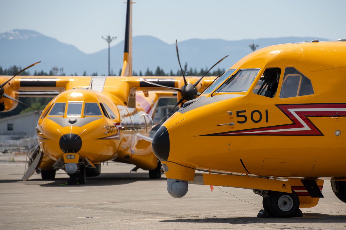 CJOC_COIC's tweet image. A new era of #SAR in Canada begins today, as the CC-295 Kingfisher, equipped with a suite of advanced sensors, has officially assumed fixed-wing SAR alert posture at 19 Wing Comox, B.C...