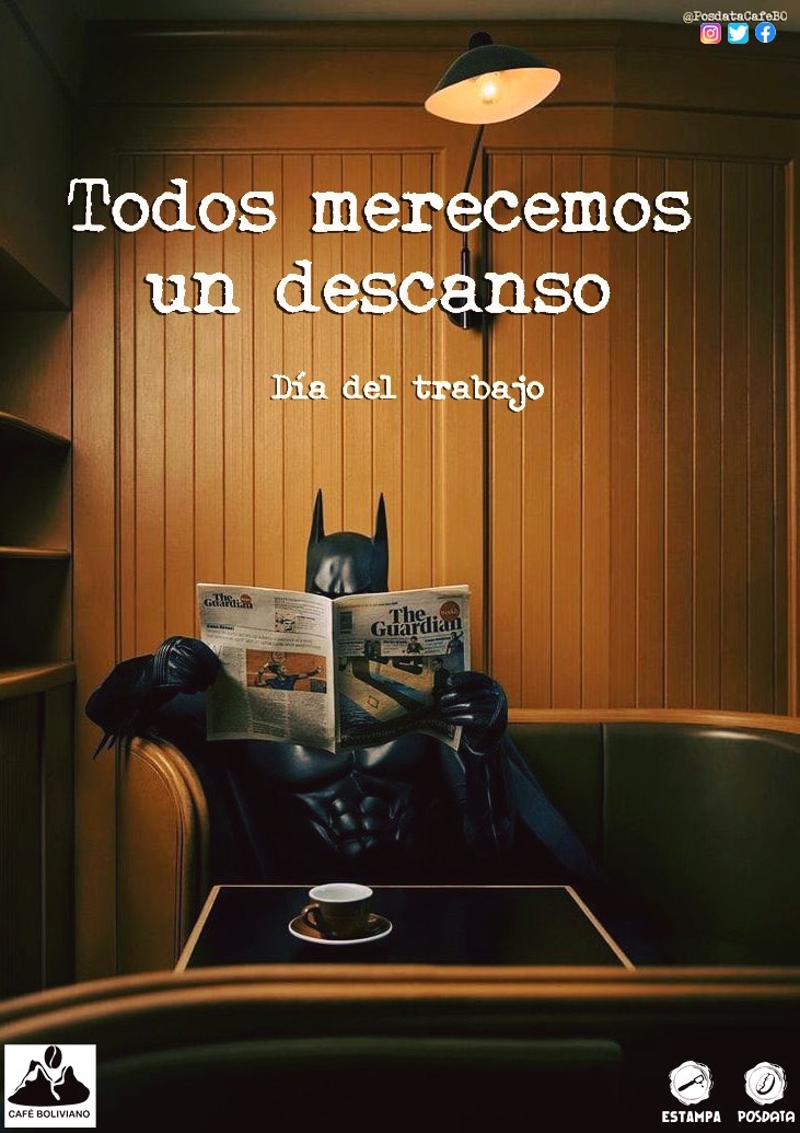 PosdataCafeBO's tweet photo. Todos necesitamos un descanso... 📷📷
- No pierdas tu visión y aprovecha este descanso para enfocar tu futuro con mucha fe, mucho amor y muchísimo café del bueno...
#FelizDíaDelTrabajo #1eroDeMayo #CafePosdata #SaborQuePermanece #cafeboliviano #specialtycoffee https://t.co/1O8stNWwQv