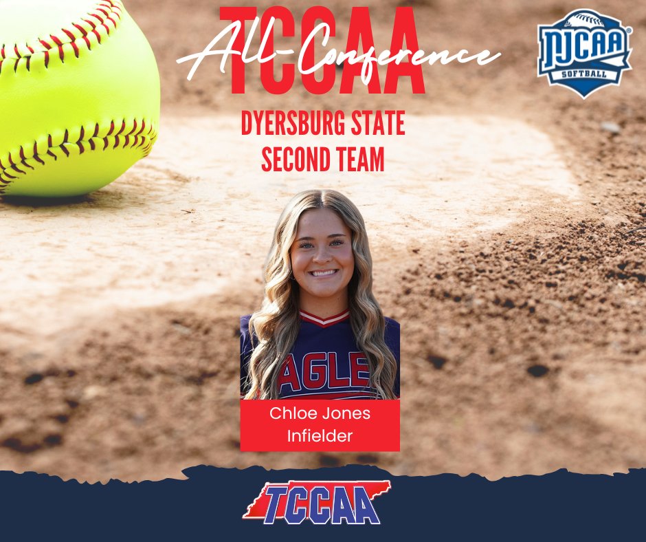 Congratulations to this Lady Eagle for making <a href="/TCCAAsports/">Tennessee Community College Athletic Association</a> all TCCAA!
<a href="/DSCCSoftball/">Dyersburg State Softball</a> <a href="/DSCCAthletics/">Dyersburg State Athletics</a>