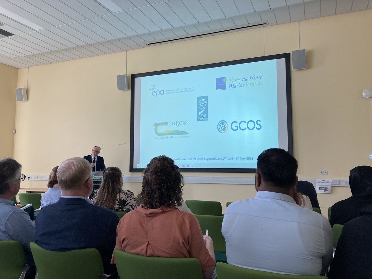 Thomas Townsend (@tomast23) on Twitter photo Enlightening and engaging two days at the <a href="/gcos_un/">GCOS Climate</a> Irish symposium 🧪 🔭 🛰️
#IrelandsClimate #ClimateObservations #ECVs Enlightening and engaging two days at the <a href="/gcos_un/">GCOS Climate</a> Irish symposium 🧪 🔭 🛰️
#IrelandsClimate #ClimateObservations #ECVs