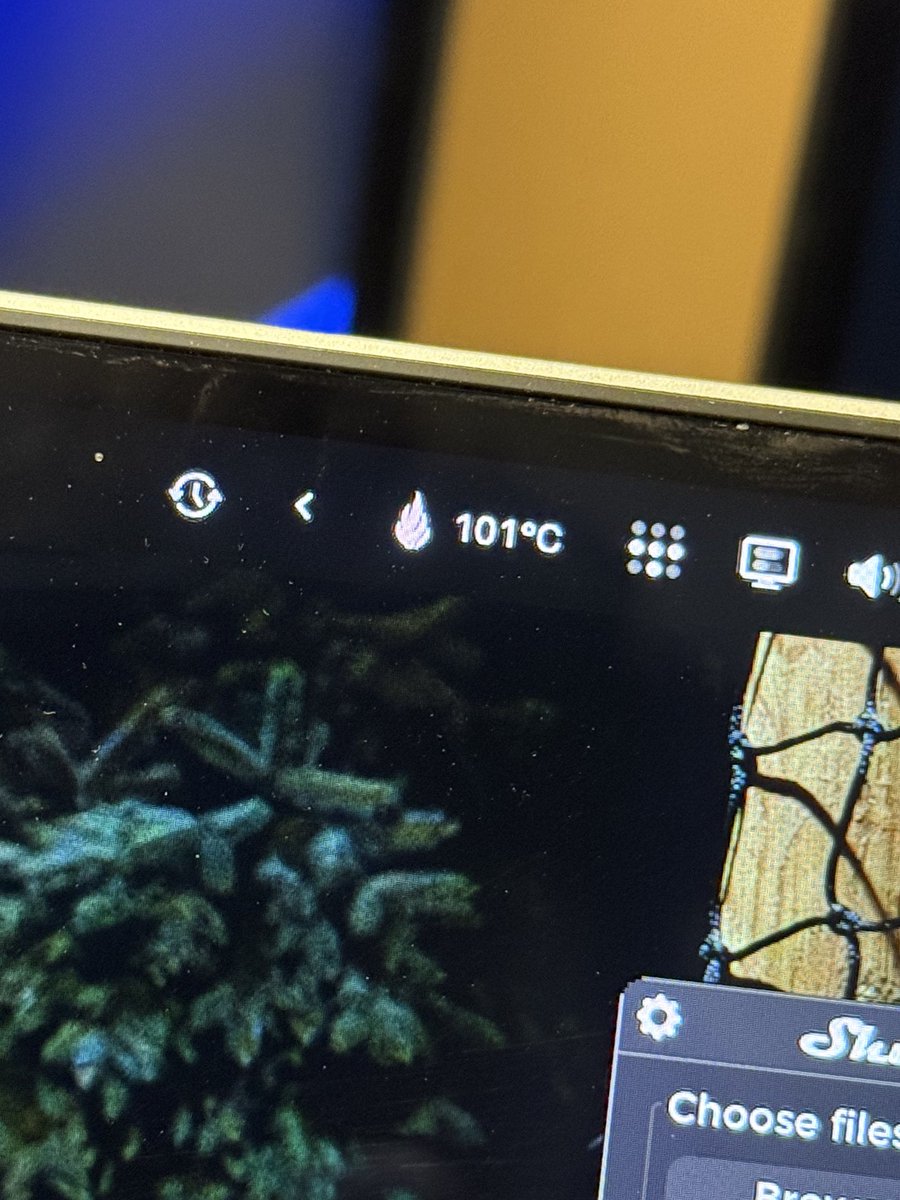 That’s a little toasty.