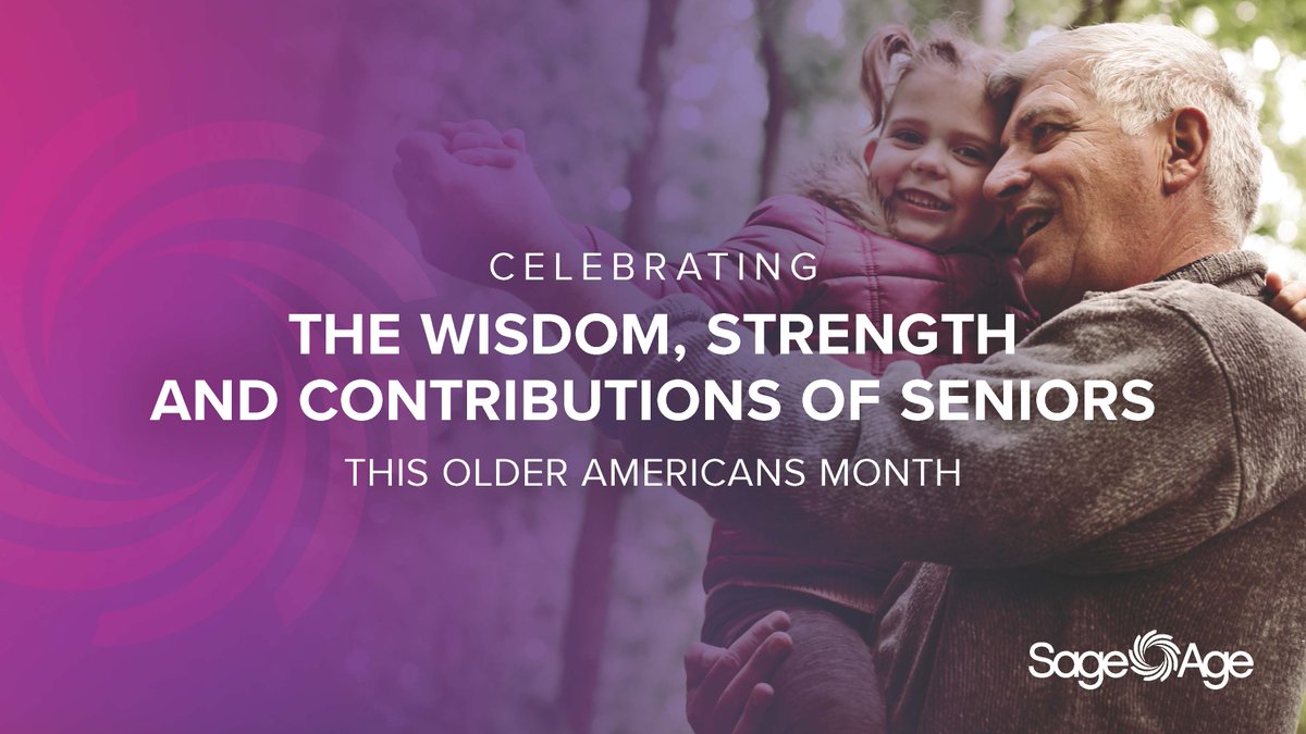 May is #OlderAmericansMonth! 🌟 This month, we celebrate the incredible wisdom, strength and contributions of seniors who continue to inspire and enrich our lives. Here's to honoring the past, present and future of older generations! 🙌
