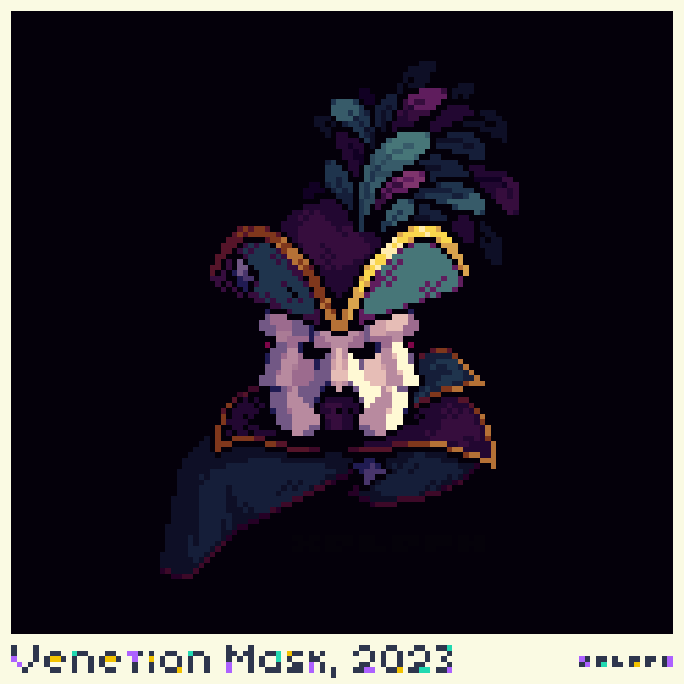 Venetian mask, 2023