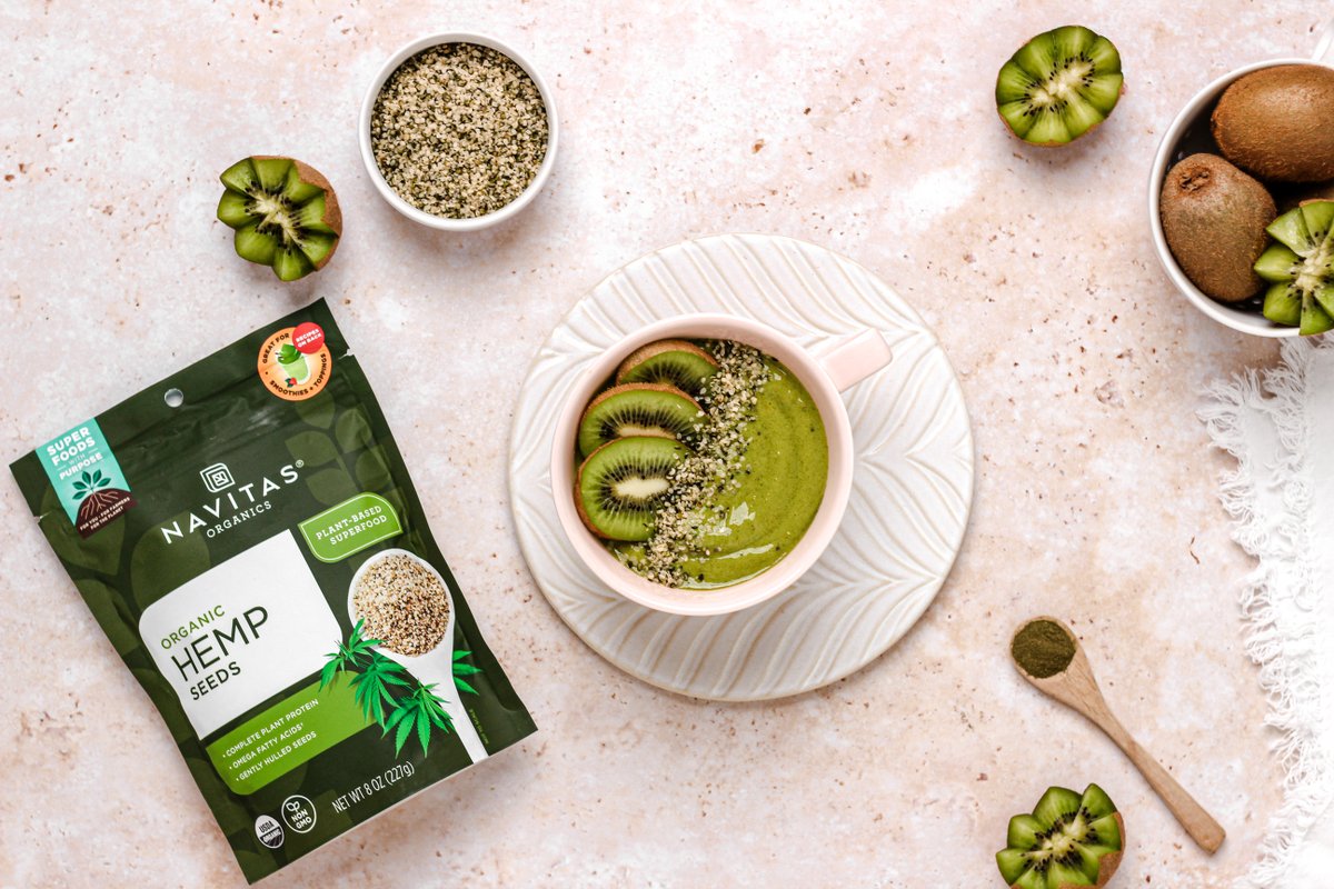 Why are hemp seeds the MVP of #smoothiebowl #toppings? 🌱 They pack a major plant-powered punch with all 9 essential amino acids, gut-loving #fiber &amp; a mild nutty #crunch. 🥣✨ Drop a 🌱 if you love topping your #smoothie bowls with hemp seeds!