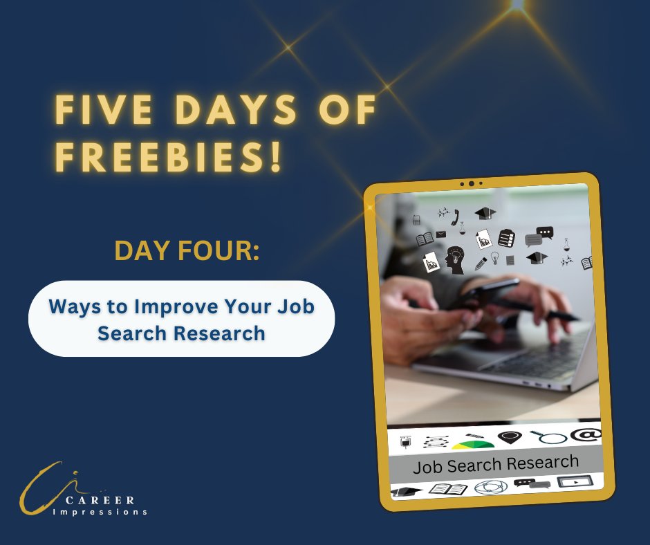 If your #jobsearch strategy starts and ends with simply hitting "Apply," you're missing out.

The most successful job seekers don’t just apply; they research and prepare.

Learn how to elevate your job search through smart research: mailchi.mp/careerimpressi…