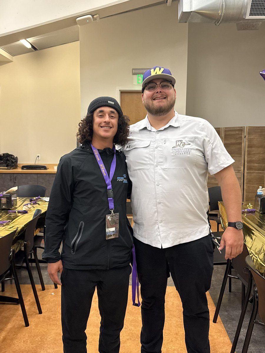 felix_alvillar (@felix_alvillar) on Twitter photo Thank you to <a href="/Poetfootball/">Whittier College Football</a> for the great visit. Had a great time learning what being a Poet was all about!
<a href="/CoachLucasGovan/">Lucas Govan</a> <a href="/coach_odin/">Mark Odin</a> <a href="/Coach_CoryWhite/">Cory White</a> <a href="/Poetfootball/">Whittier College Football</a> <a href="/WhittierCollege/">Whittier College</a> Thank you to <a href="/Poetfootball/">Whittier College Football</a> for the great visit. Had a great time learning what being a Poet was all about!
<a href="/CoachLucasGovan/">Lucas Govan</a> <a href="/coach_odin/">Mark Odin</a> <a href="/Coach_CoryWhite/">Cory White</a> <a href="/Poetfootball/">Whittier College Football</a> <a href="/WhittierCollege/">Whittier College</a>