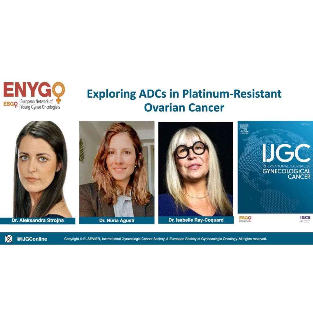 🚨Exploring ADCs in Platinum-Resistant Ovarian Cancer: Prof Ray-Coquard &amp; Dr Agustí &amp; Dr Strojna 

Link: buff.ly/1zo5Kdg
