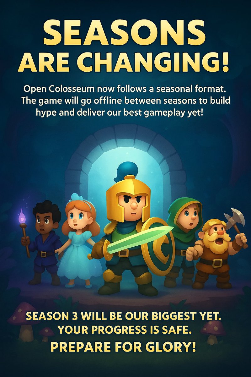 Open Colosseum Universe tweet media