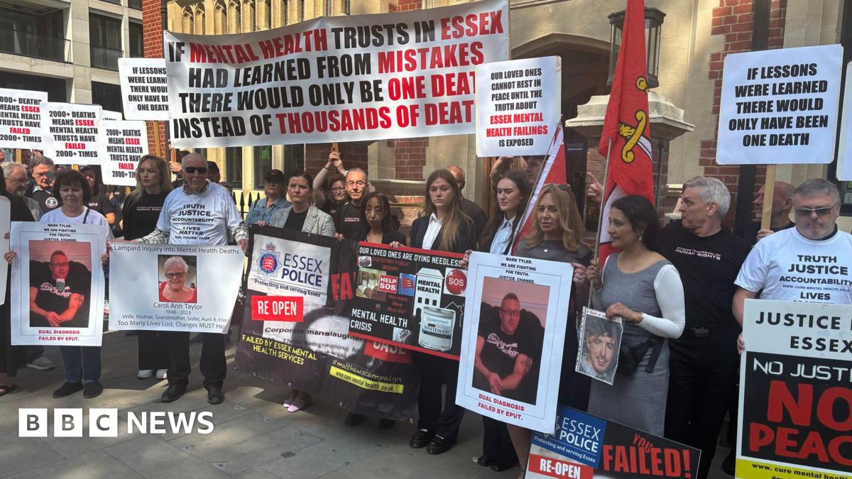 Leigh Day (@leighday_law) on Twitter photo Families of patients who died under NHS mental health services care in Essex told the Lampard Inquiry about concerns inaccurate records covered up systemic issues, <a href="/BBCNews/">BBC News (UK)</a> reports.
Leigh Day's @EJonesEm represents Core Participants at the inquiry.
bbc.co.uk/news/articles/… Families of patients who died under NHS mental health services care in Essex told the Lampard Inquiry about concerns inaccurate records covered up systemic issues, <a href="/BBCNews/">BBC News (UK)</a> reports.
Leigh Day's @EJonesEm represents Core Participants at the inquiry.
bbc.co.uk/news/articles/…
