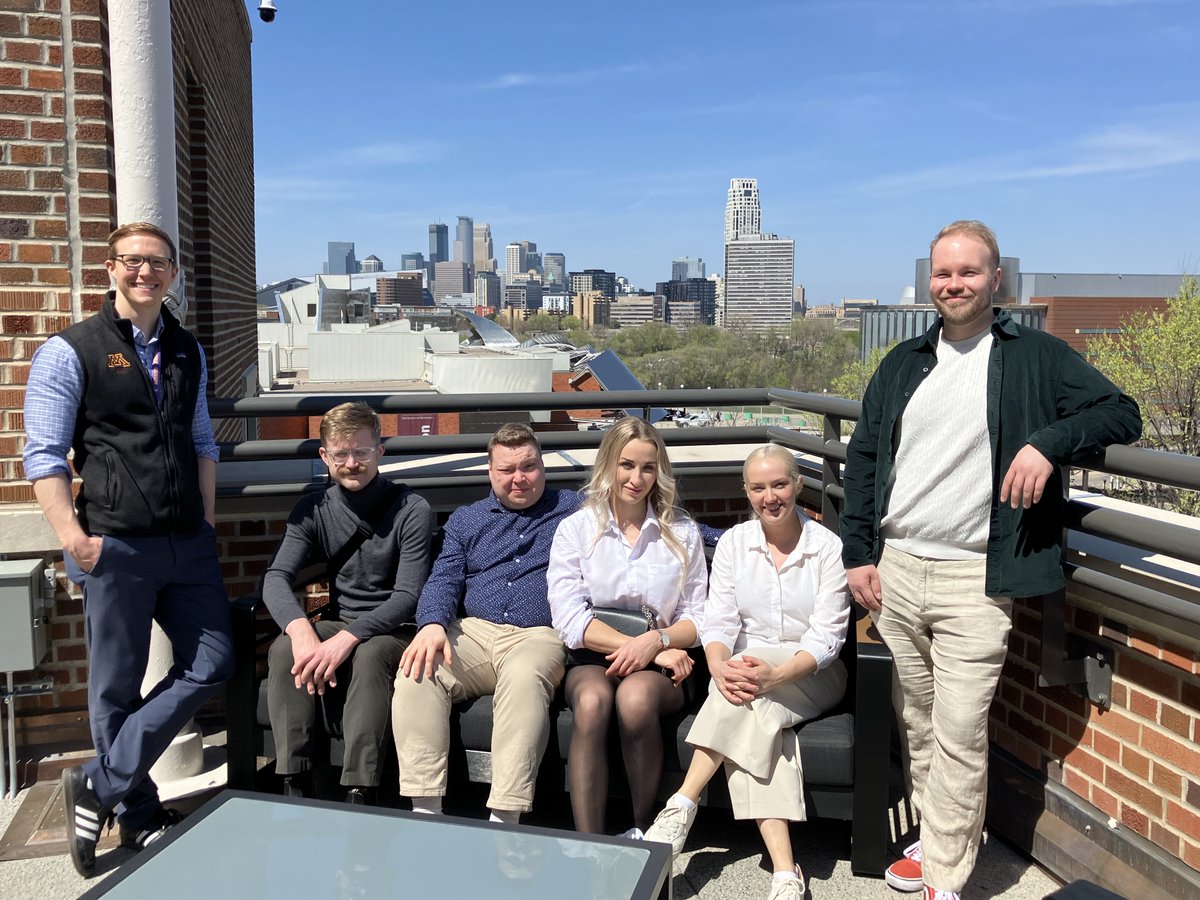 UMN Urology (@umnurology) on Twitter photo This week, the University of Minnesota Department of Urology is hosting four senior urology residents from the University of Helsinki as part of our partnership program. Yesterday, they toured <a href="/UMNMDC/">Earl E. Bakken Medical Devices Center</a>, M Simulation, and several research labs.
#UMNUrology #residency #Finland This week, the University of Minnesota Department of Urology is hosting four senior urology residents from the University of Helsinki as part of our partnership program. Yesterday, they toured <a href="/UMNMDC/">Earl E. Bakken Medical Devices Center</a>, M Simulation, and several research labs.
#UMNUrology #residency #Finland