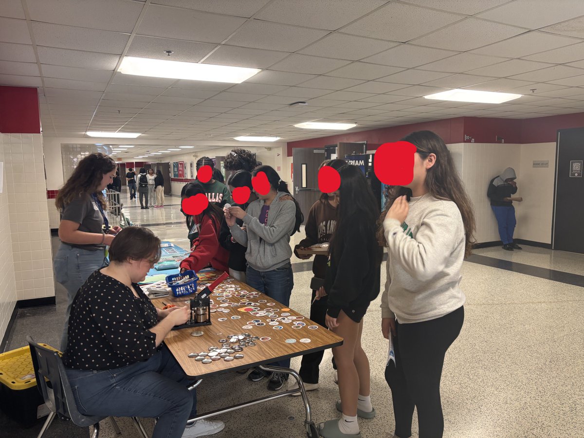 NGHS Library (@ngraiderlibrary) on Twitter photo On April 21st, the NGHS Library partnered with <a href="/garlandtxgov/">Garland Texas</a> Garland Public Library to create buttons for students! Thank you to the GPL librarians who made this event a success! Students LOVED their buttons! <a href="/NGHS_Raiders/">North Garland HS</a> <a href="/gisdnews/">Garland ISD</a> <a href="/GISDREADS/">Jeanine Boyett</a> <a href="/gisdengagement/">Family and Community</a> On April 21st, the NGHS Library partnered with <a href="/garlandtxgov/">Garland Texas</a> Garland Public Library to create buttons for students! Thank you to the GPL librarians who made this event a success! Students LOVED their buttons! <a href="/NGHS_Raiders/">North Garland HS</a> <a href="/gisdnews/">Garland ISD</a> <a href="/GISDREADS/">Jeanine Boyett</a> <a href="/gisdengagement/">Family and Community</a>