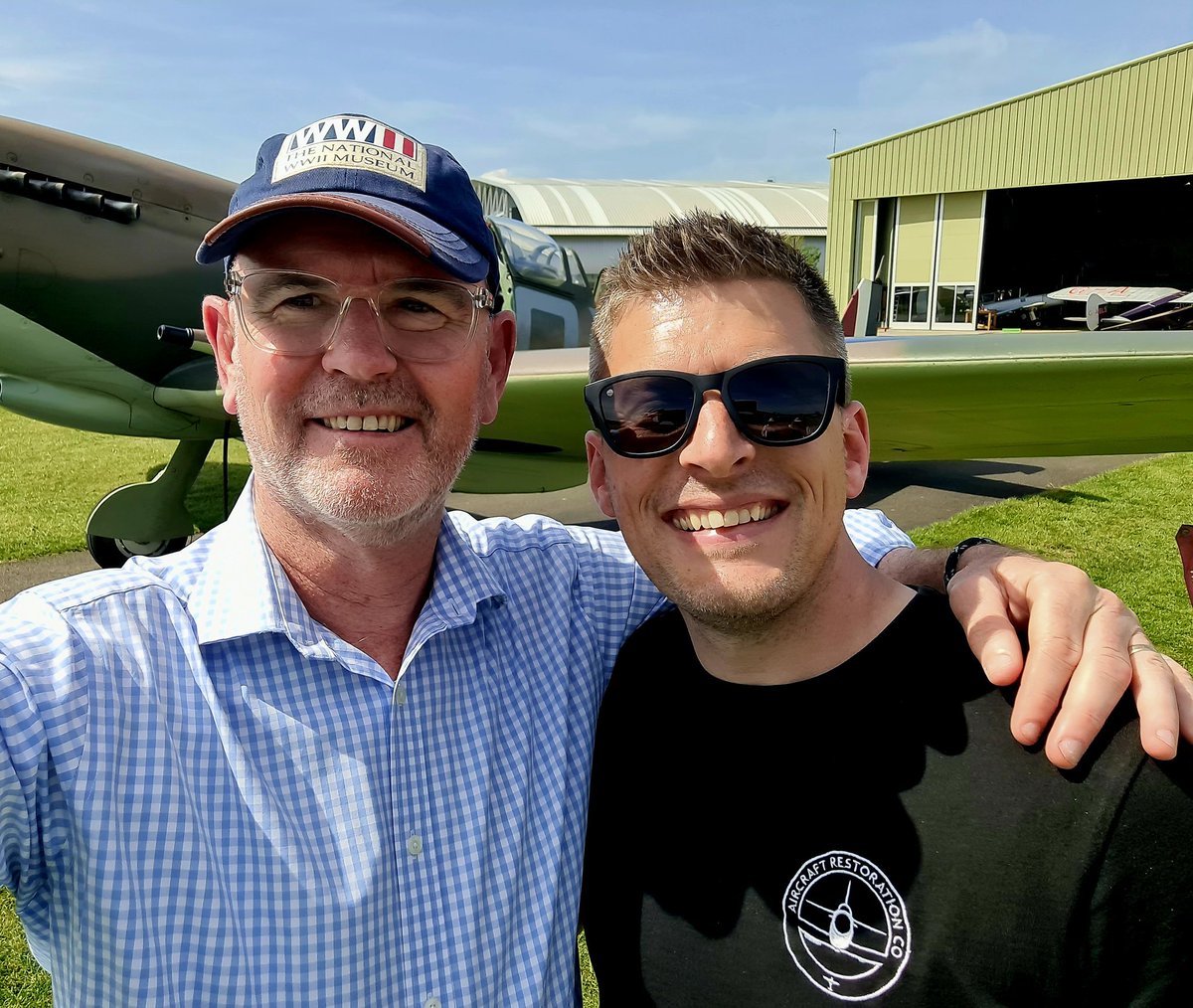 Mike Peters (@mikehistorian) on Twitter photo Who else would you bump into on a Spitfire flightline, but <a href="/jonnycrackers82/">Jonny Cracknell</a>. We had a great day watching warbirds tussle in clear blue skies. Fascinating discussion with the pilots about the relative merits of the Spitfire, the 109 and the P51 Mustang. Who else would you bump into on a Spitfire flightline, but <a href="/jonnycrackers82/">Jonny Cracknell</a>. We had a great day watching warbirds tussle in clear blue skies. Fascinating discussion with the pilots about the relative merits of the Spitfire, the 109 and the P51 Mustang.
