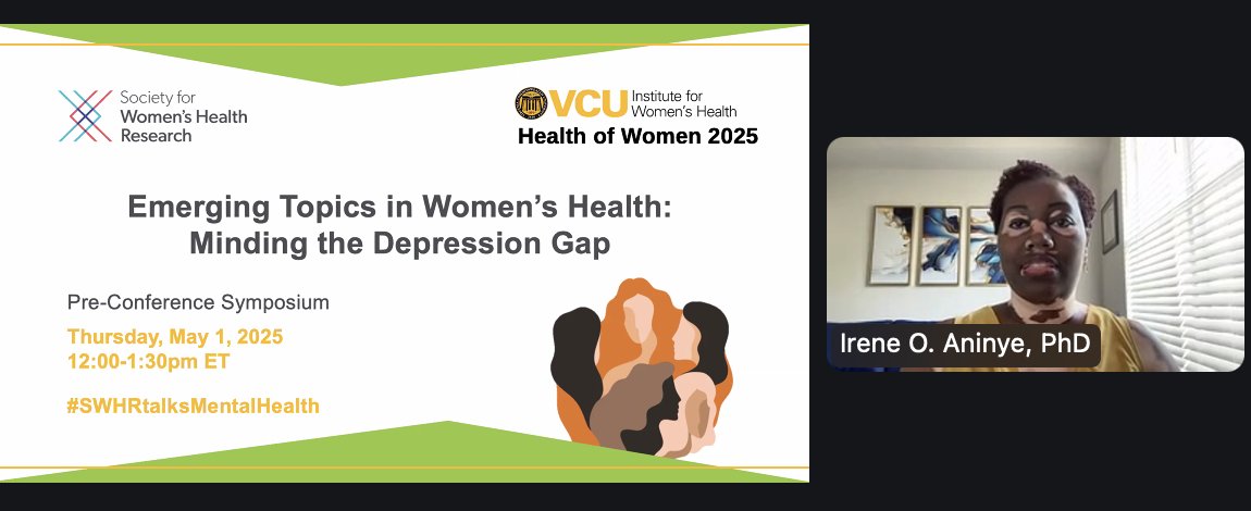 SWHR (@swhr) on Twitter photo We're live from the <a href="/VCUHealth/">VCU Health</a> Health of Women 2025 Pre-Conference Symposium, talking about #depression in women. Follow the conversation here! We're live from the <a href="/VCUHealth/">VCU Health</a> Health of Women 2025 Pre-Conference Symposium, talking about #depression in women. Follow the conversation here!