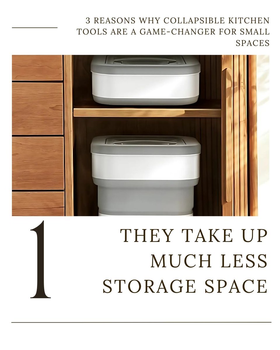 dazzleree's tweet image. Maximize your kitchen space without breaking the bank! Collapsible tools save room, fit anywhere, and give your space a modern upgrade—on a budget.
amazon.com/DAZZLEREE-Coll…
#SmallKitchenSolutions #CollapsibleKitchenTools #nyc #Dazzleree