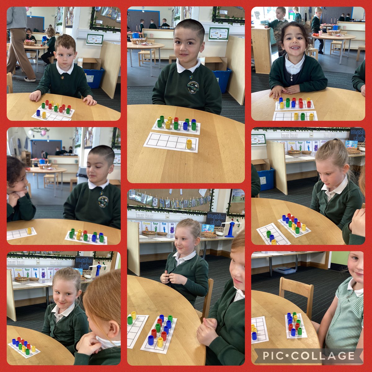 BaderPrimary's tweet photo. Reception children have made numbers beyond 10. We used 10 frames to support and then made numbers for our friends to count. #BaderEYFS #BaderMaths #whiterosemaths #RRSarticle28 https://t.co/teIOOfviVv