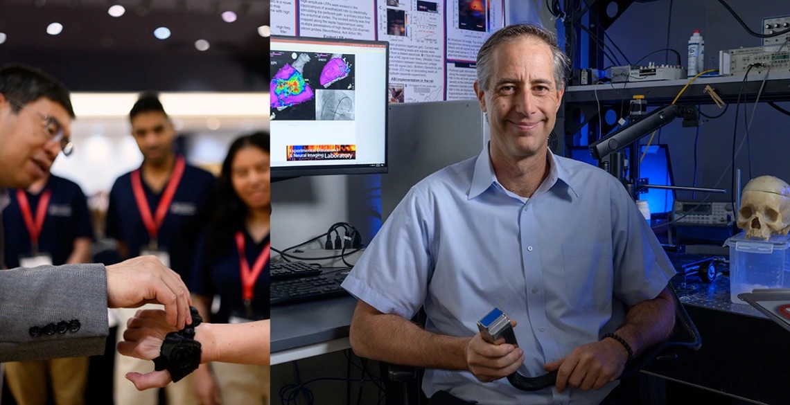 BIO5 Institute (@uazbio5) on Twitter photo BIO5 members Zong-Ming Li and Russell Witte earned 2025 <a href="/FlinnFoundation/">Flinn Foundation</a> seed grants. Li created a wearable for carpal tunnel relief, while Witte advanced brain imaging with transcranial acoustic electric imaging.
Congrats to them both!
Read more: bit.ly/42WsVLX BIO5 members Zong-Ming Li and Russell Witte earned 2025 <a href="/FlinnFoundation/">Flinn Foundation</a> seed grants. Li created a wearable for carpal tunnel relief, while Witte advanced brain imaging with transcranial acoustic electric imaging.
Congrats to them both!
Read more: bit.ly/42WsVLX