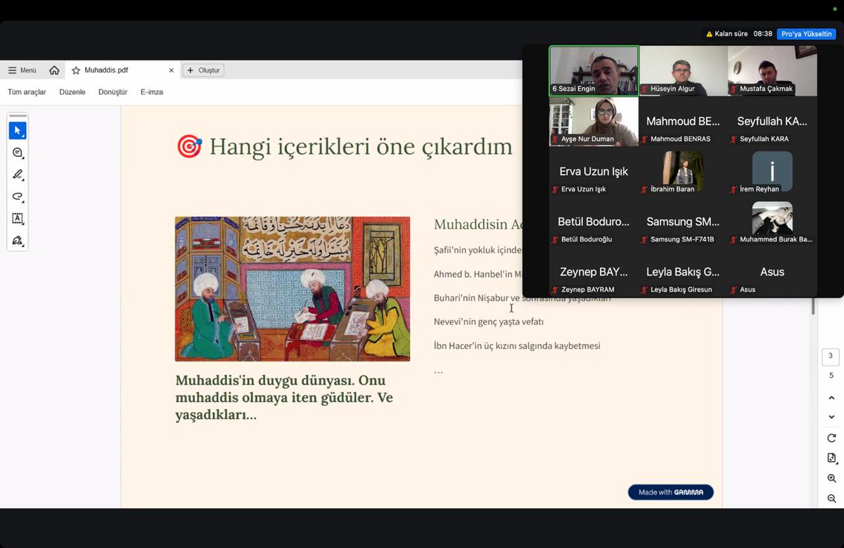 Giresun İslami ilimler Vakfı olarak Doç. Dr. Sezai Engin hocamızla "Muhaddis" kitabı üzerine online bir söyleşi gerçekleştirdik.
<a href="/SezaiEngin/">Sezai Engin</a>