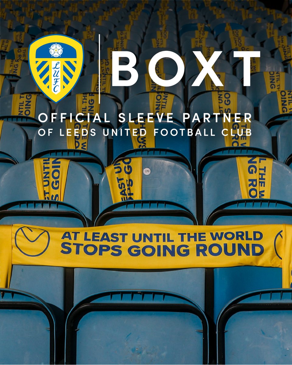 BOXT (@weareboxt) on Twitter photo In the stands. On the sleeve. And now, back in the Premier League ๐
After another standout performance this week, the final push is in sight โฝ๏ธ
๏ธ
BOXT is proud to support <a href="/LUFC/">Leeds United</a> throughout every moment; on and off the pitch.
#LUFC #LeedsUnited In the stands. On the sleeve. And now, back in the Premier League ๐
After another standout performance this week, the final push is in sight โฝ๏ธ
๏ธ
BOXT is proud to support <a href="/LUFC/">Leeds United</a> throughout every moment; on and off the pitch.
#LUFC #LeedsUnited
