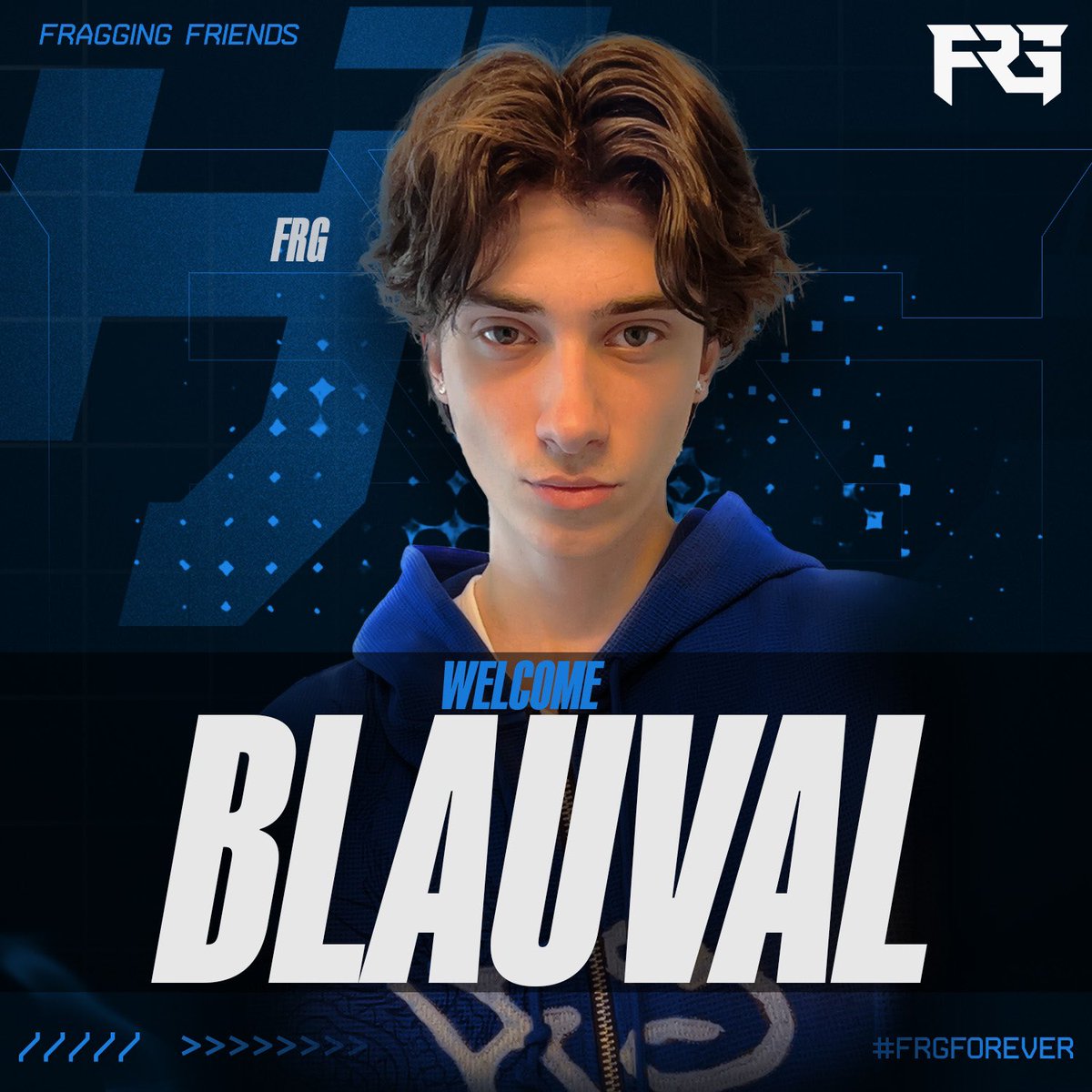 We couldn’t be more excited for our growing Content Creator Team!

Please give a warm welcome to a familiar face at FRG — Blau! 🙈

Blau has been a prominent member &amp; caster of FRG. He’s taking things up a notch with a Viktor Cosplay stream — tune in!

Welcome to FRG!
#FRGForever