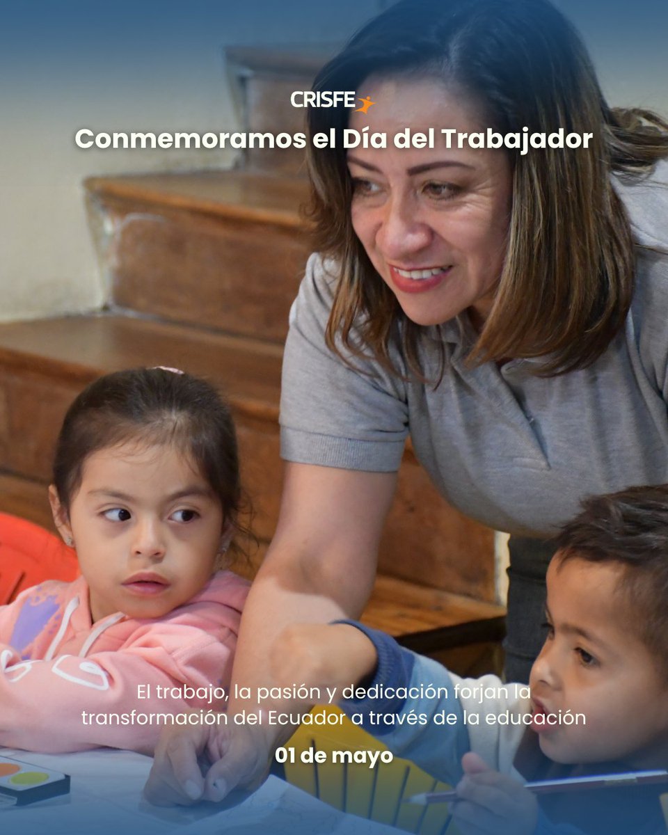 En el Día del Trabajador, reconocemos a quienes, con esfuerzo diario, contribuyen a Transformar al Ecuador a través de la Educación. 💪🏻

👧🏻 Nuestro compromiso es formar personas íntegras, competentes y solidarias, con dedicación y pasión.