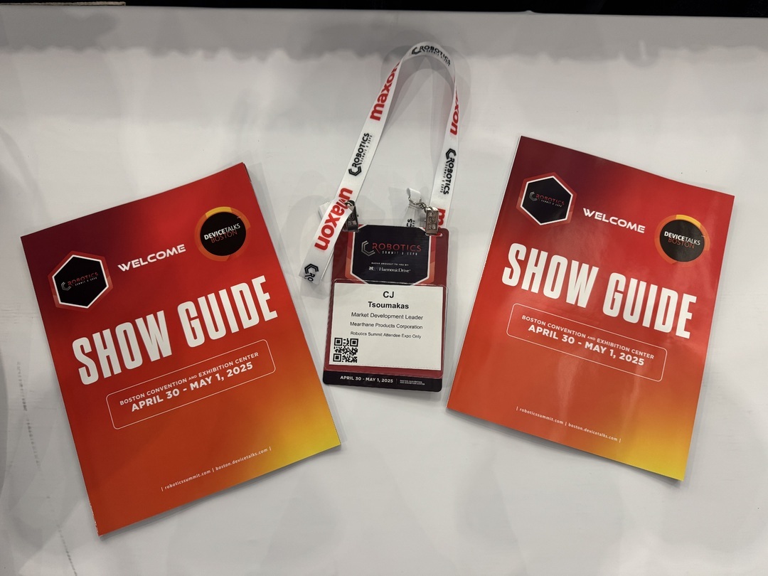 MearthanePC's tweet image. 🤖 MPC is at the #RoboticsSummit!
CJ is out there connecting with innovators and talking custom #PolyurethaneSolutions for #Robotics &amp;amp; #Automation.

Here&apos;s a look at the exhibit floor this morning 👇
Let&apos;s connect: bit.ly/3EONn8u

#CustomManufacturing #RoboticsInnovation