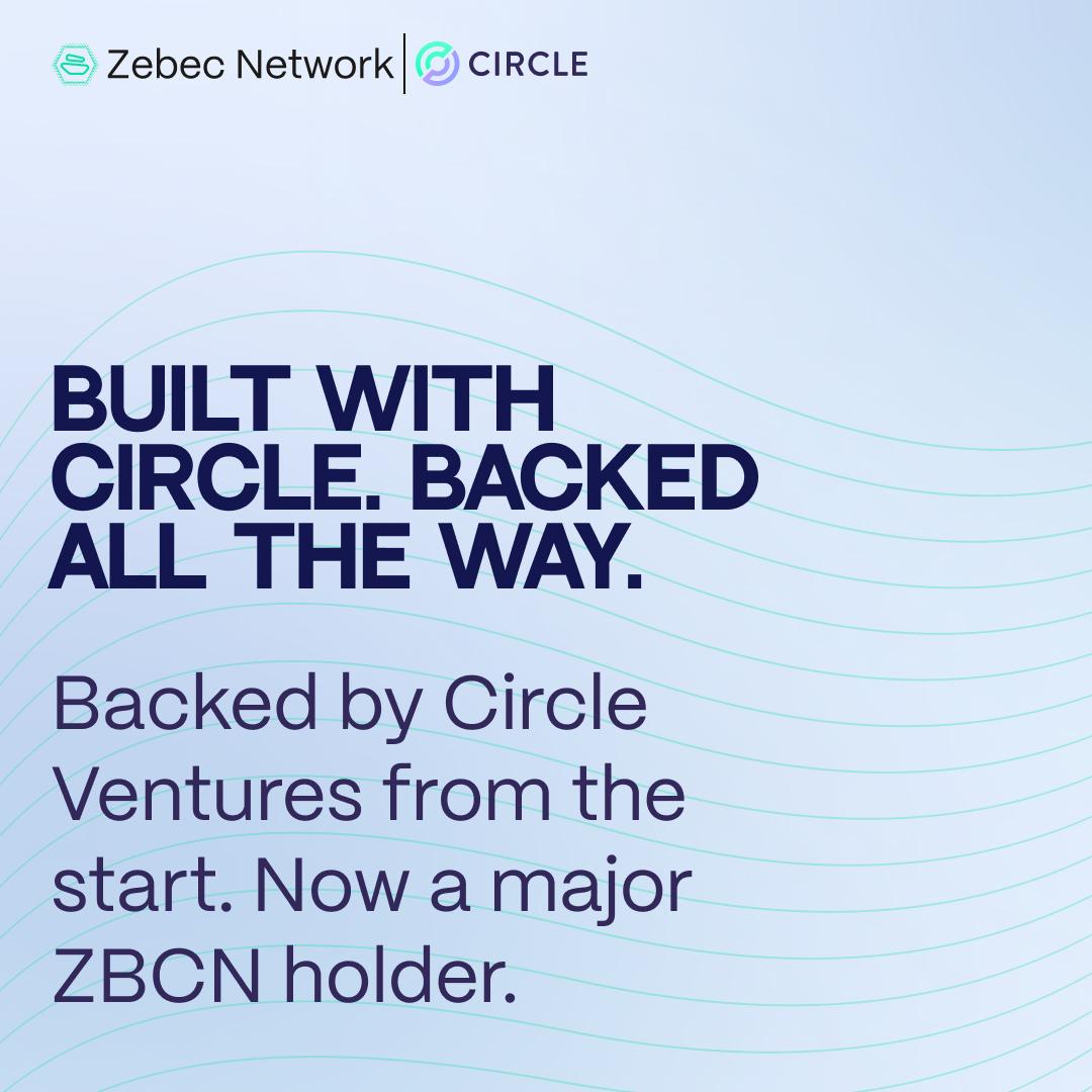 Zebec is proud to be a certified member of the @Circle Alliance Program.  Circle Ventures was one of our earliest backers, and USDC powers our entire  product suite — from our Zebec