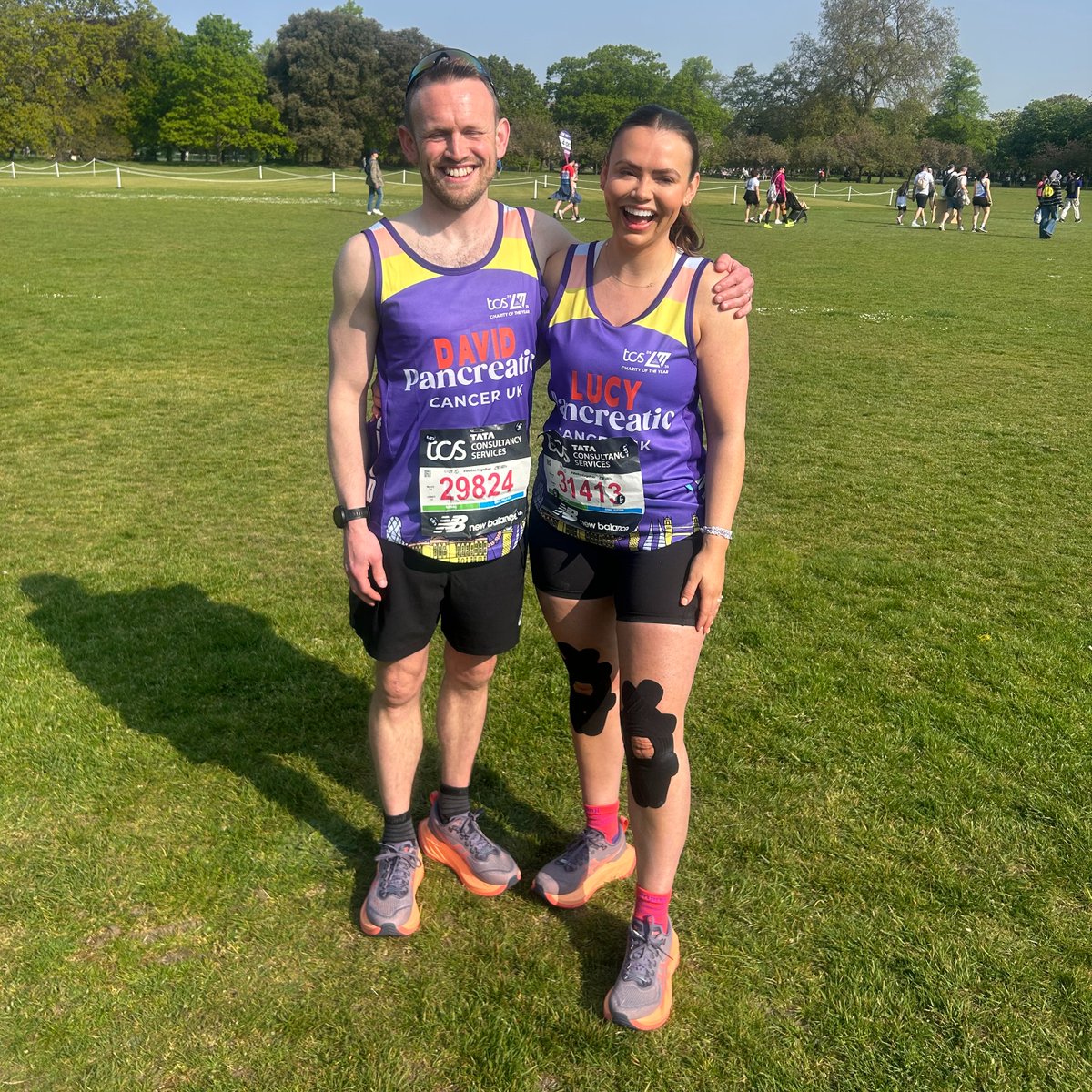 Pancreatic Cancer UK (@pancreaticcanuk) on Twitter photo On Sunday, David and Lucy took on the TCS <a href="/LondonMarathon/">TCS London Marathon</a> in their Dad Alan's memory, who just four weeks after diagnosis.
Join them and sign our #UniteDiagnoseSaveLives campaign asking governments to do more to prioritise early detection: bit.ly/3YpZvU4 On Sunday, David and Lucy took on the TCS <a href="/LondonMarathon/">TCS London Marathon</a> in their Dad Alan's memory, who just four weeks after diagnosis.
Join them and sign our #UniteDiagnoseSaveLives campaign asking governments to do more to prioritise early detection: bit.ly/3YpZvU4