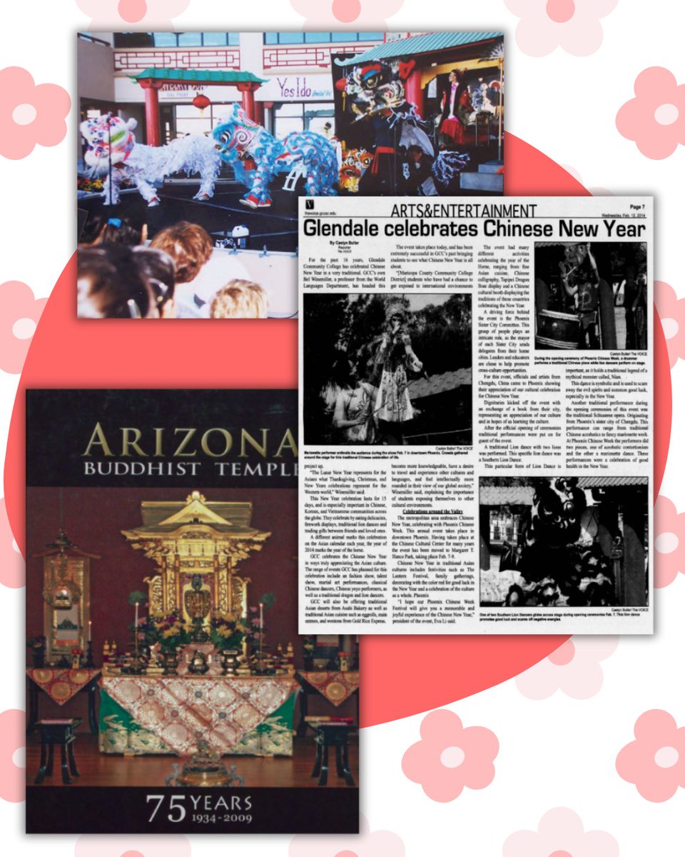Happy Asian American and Pacific Islander Heritage Month 🌸 Today we are highlighting the variety of materials we have on the Arizona Memory Project, such as pictures, newspapers books, and first-person experiences, that explore the diversity and importance of the AAPI community!