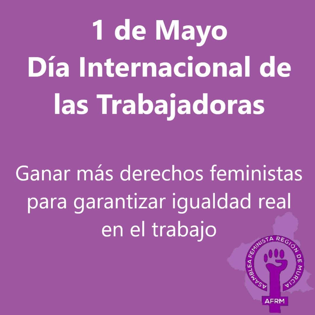 Seguir avanzando en derechos laborales, es garantizar derechos feministas para seguir avanzando en una igualdad real.
#1deMayo
#DíaInternacionalDeLasTrabajadoras
#DíaInternacionalDeLosTrabajadores