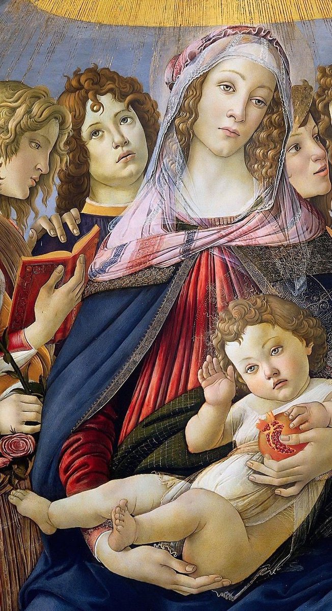 Sandro Botticelli Madonna della Melagrana.