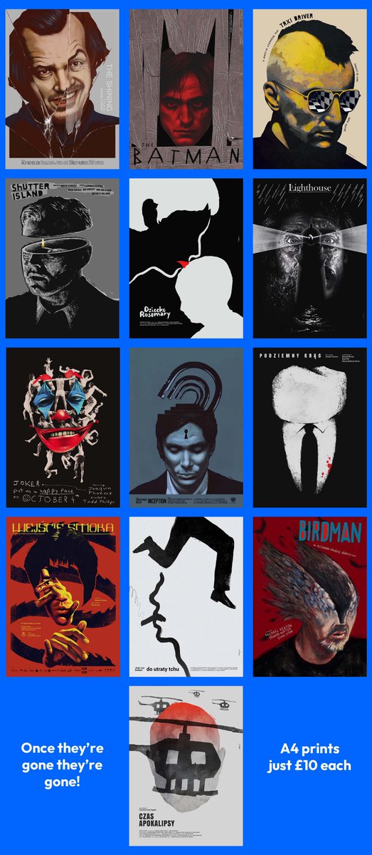PosterSpy.com (@posterspy) on Twitter photo ON SALE NOW!
13 stunning posters by <a href="/walijewskiart/">WalijewskiART</a>!
All just £9.99 / $13.99.
On sale until May 15th 2025. Don't miss out! ON SALE NOW!
13 stunning posters by <a href="/walijewskiart/">WalijewskiART</a>!
All just £9.99 / $13.99.
On sale until May 15th 2025. Don't miss out!