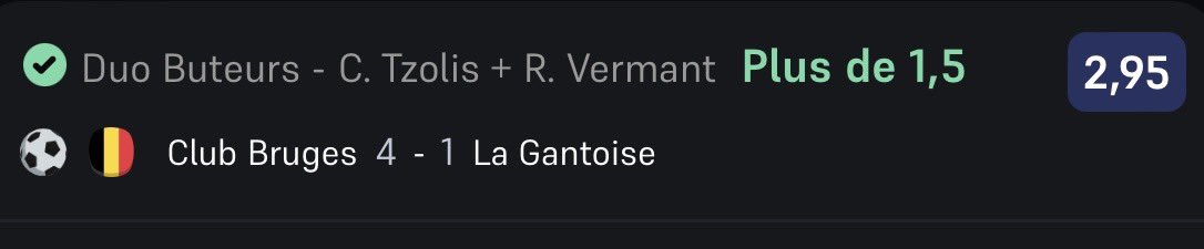 LPronosL's tweet photo. ON ENCAISSE FORT EN BELGIQUE LA
TEAM ! ✅✅✅🤑🤑🤑

📊 @2.95 ✅✅✅

📊 @6.50 ✅✅✅🔥🔥🔥

MAX DE ❤️ POUR LE SOUTIEN🙏🏼

#TeamParieur #Pronos https://t.co/vpy9ma4EmE