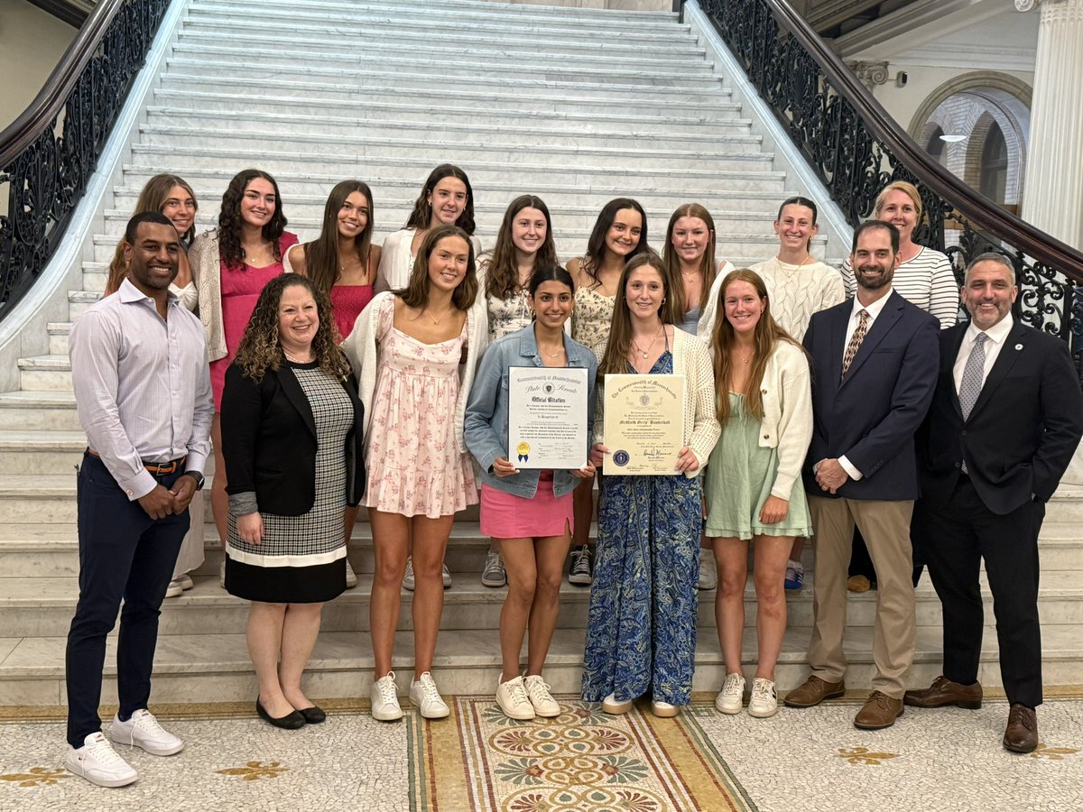 Medfield Athletics (@medfieldad) on Twitter photo Thank you <a href="/RepVaughn/">RepVaughn</a> and bsky.app/profile/beccar… for having our 2024-2025 state champions (🏐, G🏀, & G🏒) to the State House to recognize our student-athletes and team accomplishments!
<a href="/coachmace/">Michael Mason</a> <a href="/MedfieldGpuck/">Medfield Girls Varsity Hockey (Medpuck)</a> <a href="/MedGirlsVolley/">Medfield Girls Volleyball</a> <a href="/mnick40/">Medfield GirlsHoop</a> <a href="/MedfieldHS/">Robert Parga</a> <a href="/JeffreyJMarsden/">Jeffrey Marsden</a> Thank you <a href="/RepVaughn/">RepVaughn</a> and bsky.app/profile/beccar… for having our 2024-2025 state champions (🏐, G🏀, & G🏒) to the State House to recognize our student-athletes and team accomplishments!
<a href="/coachmace/">Michael Mason</a> <a href="/MedfieldGpuck/">Medfield Girls Varsity Hockey (Medpuck)</a> <a href="/MedGirlsVolley/">Medfield Girls Volleyball</a> <a href="/mnick40/">Medfield GirlsHoop</a> <a href="/MedfieldHS/">Robert Parga</a> <a href="/JeffreyJMarsden/">Jeffrey Marsden</a>